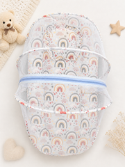 Cotton Net Bed - Rainbow